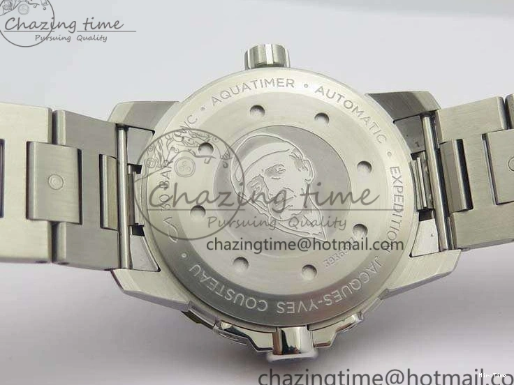 MIROTIME 0104 EasyMatch Aquatimer Automatic IW329004 V6F 1:1 Best Edition Blue Dial On SS Bracelet MIYOTA 7224